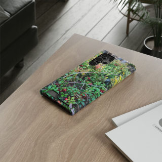 Wild berry bush phone case 114