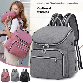 Fashionable Waterproof Multi-Function Diaper Bag Backpack
