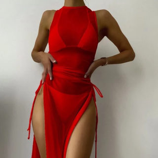 Solid Color bikini set 4