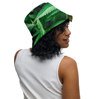 Reversible bucket hat "Weeee" 17