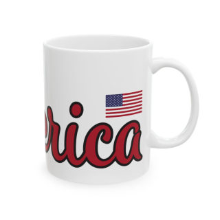 America peace sign Mug | American flag peace hand, patriotic coffee cup 9