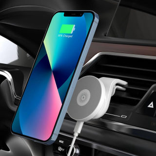 Magnetic Wireless Car Charger Phone Holder, 15W
