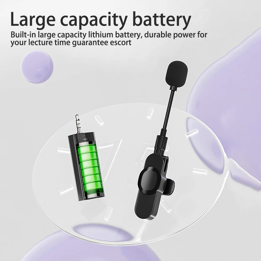 K35D Wireless Lavalier Microphone | Classroom Teacher Amplifier 5