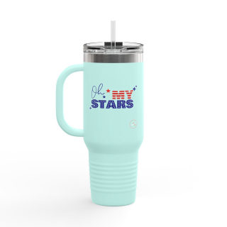 USA Stars insulated travel mug, 40oz 30