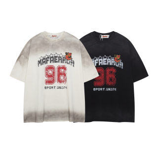 Printed Letter Graphic T-Shirt | Versatile Loose Casual Couple Tee 5