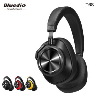 Bluedio T6S Active Noise Cancelling Bluetooth Headphones | Voice Control