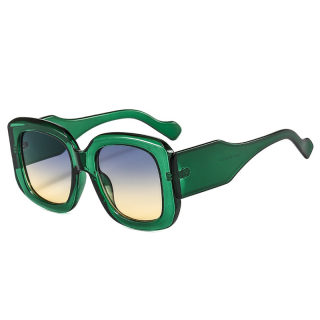 Large-Frame Thick-Temple Fashion Sunglasses 6