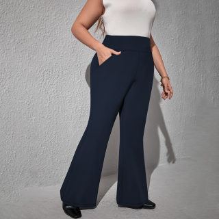 High-Waist Flared Yoga Pants with Pockets 6
