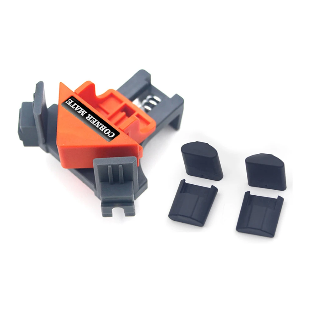 4-Piece 90° Right Angle Clamp Set | Woodworking Corner Fixing Clips 2