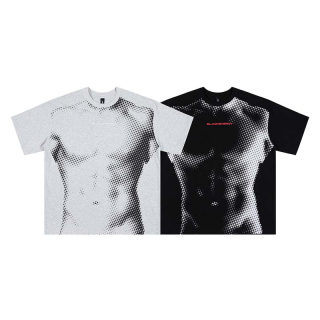 Printed Round Neck Short Sleeve T-Shirt | American Retro 5