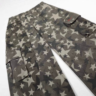 Street Style Star Cargo Camouflage Wide Leg Jeans 4