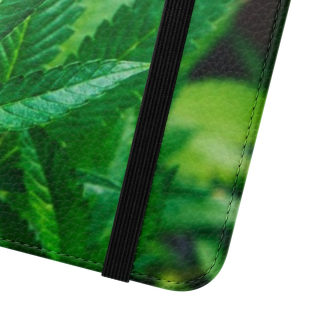 Marijuana leaf flip case 202