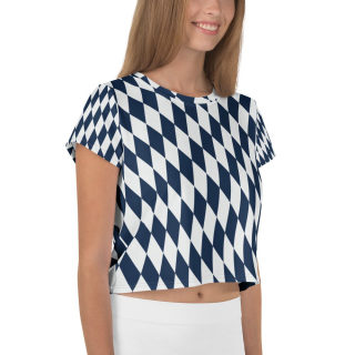 All-Over Print Crop Tee 9