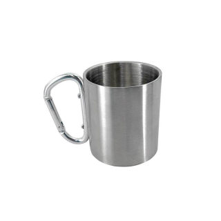 Outdoor Mountaineering Carabiner Cup | Stainless Steel Camping Water Cup 6