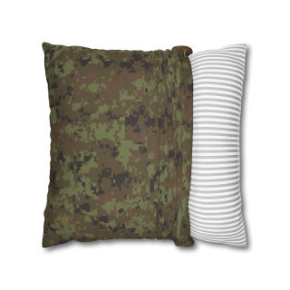Green Digital Camo Pillowcase 11