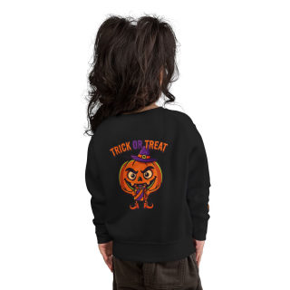 Jack-o'-Lantern Witch Pumpkin Toddler Sweatshirt 54