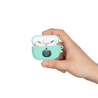 Neon Pumpkin Skull AirPods Case 48