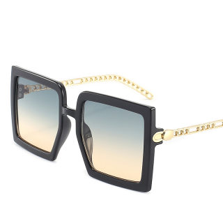Trendy Sunglasses with Metal Chain Detail 3