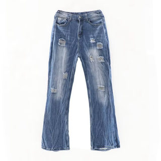Lightning Pattern Ripped Jeans for Men 5