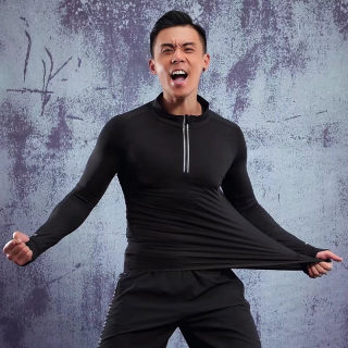 Men's Large Size Running Jacket | Hooded Breathable Quick-Dry Reflective 3
