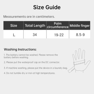 Waterproof Electric Heated Gloves for Skiing 6