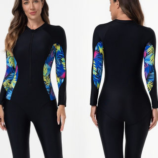 One-piece swimsuit (long-sleeve)