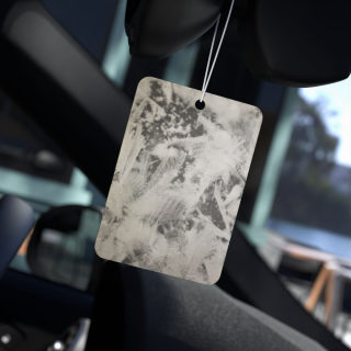 Frost Texture Car Air Freshener | Gray Ice Crystal Scented Ornament 7