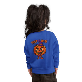 Jack-o'-Lantern Witch Pumpkin Toddler Sweatshirt 53