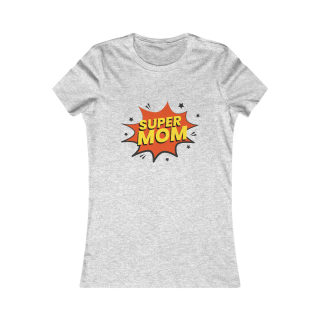 Super Mom Comic Burst T-Shirt | 80s Retro Graphic Tee 12