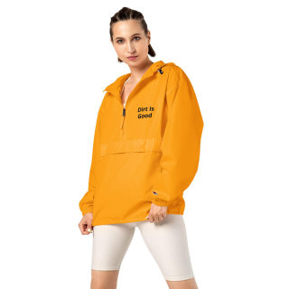 Embroidered Champion Packable Jacket "Dirt Is Good" 14