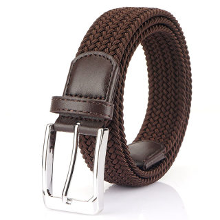 Men's & Women's Canvas Woven Belt | Non-Porous Elastic Casual Belt 5