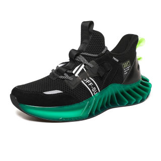 Men's Blade Casual Sneakers | Reflective Breathable Flyknit Shoes 2