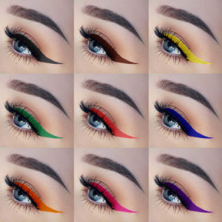 QIBEST Coloured Waterproof Eyeliner Pen 4