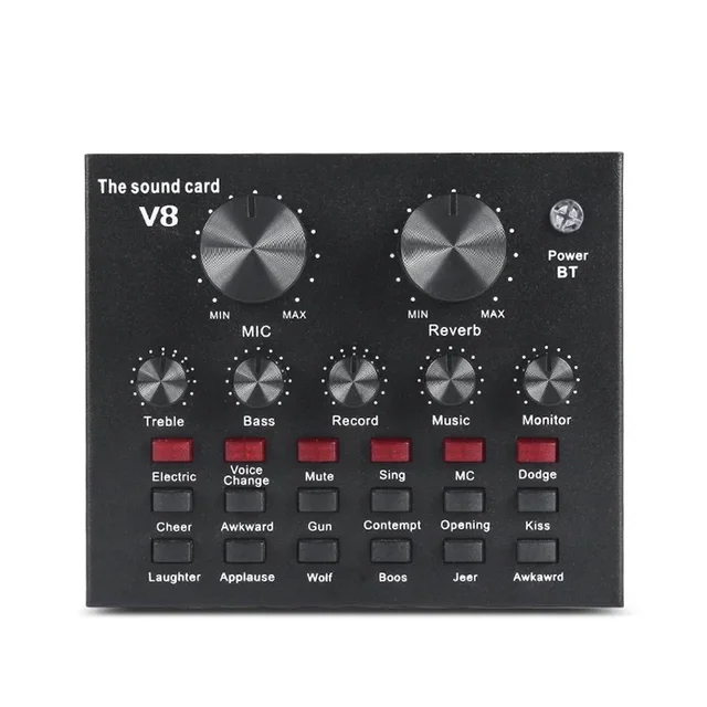 V8 Professional Podcast & Streaming Bundle with BM-800 Microphone 6