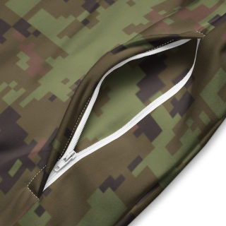 Unisex Track jacket,  digital green camo 15