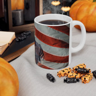 Uncle Sam Pointing Mug | American Flag Ceramic Mug 12