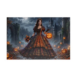 Gothic Pumpkin Lady puzzle 520-piece | Halloween jigsaw puzzle 4