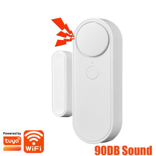 Smart WiFi Door & Window Sensor | Tuya Security Contact Alarm 6