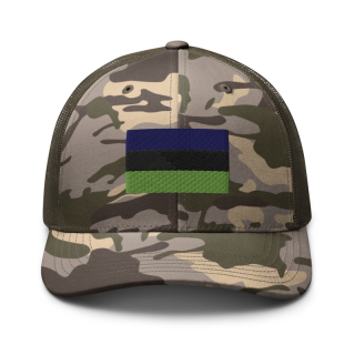 Camouflage Trucker Hat "EST Camo Flag"