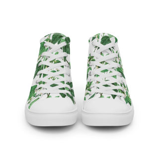 Men's high-top canvas shoes 10