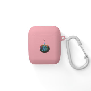 Neon Pumpkin Skull AirPods Case 6