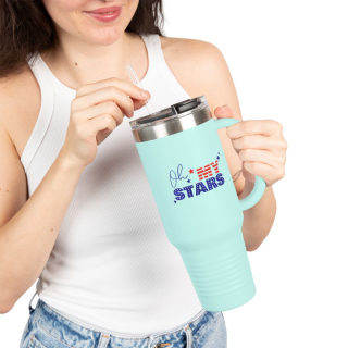USA Stars insulated travel mug, 40oz 38