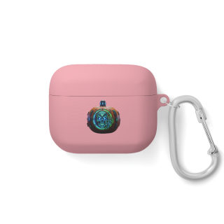 Neon Pumpkin Skull AirPods Case 10
