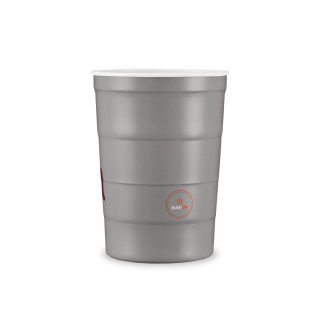 American peace sign recyclable steel cup 6