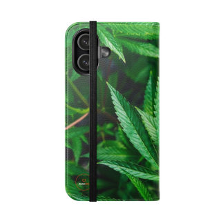 Marijuana leaf flip case 123