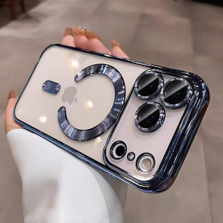 Phone case — electroplated, with MagSafe magnetic attachment for iPhone 17 2
