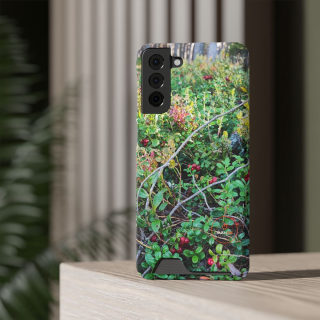 Wild berry bush phone case 108