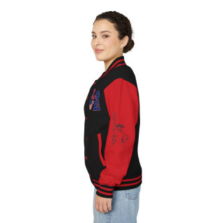 Trick or Treat Jack-o'-Lantern Letterman Jacket | Halloween Varsity Jacket 60