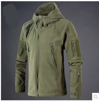 Military Tactical Outdoor Fleece Hoodie Jacket | Thermal Hiking Sport 4