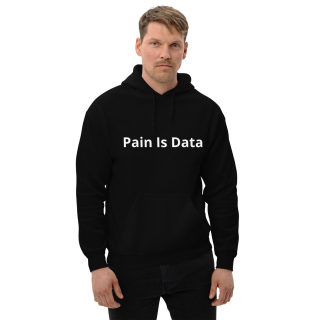 Unisex Hoodie "Pain is Data / EARNED IN SILENCE" 5